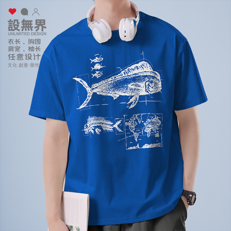 MahiMahi鲯鳅解剖动物趣味短T恤