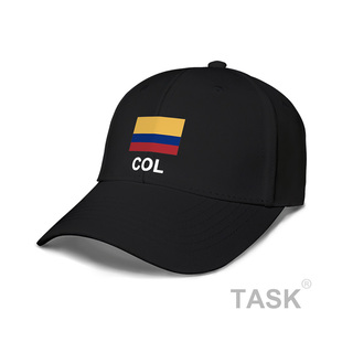 无界 国家哥伦比亚Colombia棒球帽遮阳帽鸭舌帽男女防晒帽子夏设