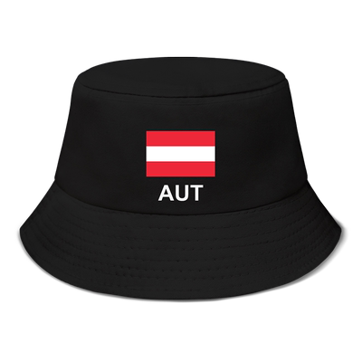 奥地利Austria国家遮阳帽渔夫帽男女潮牌帽子夏防晒帽旅游设 无界