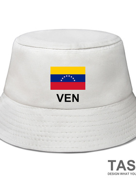 委内瑞拉Venezuela国家帽子遮阳帽渔夫帽男女运动钓防晒帽设 无界