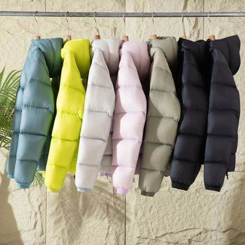 极寒系列高充绒白鸭绒面包服外套