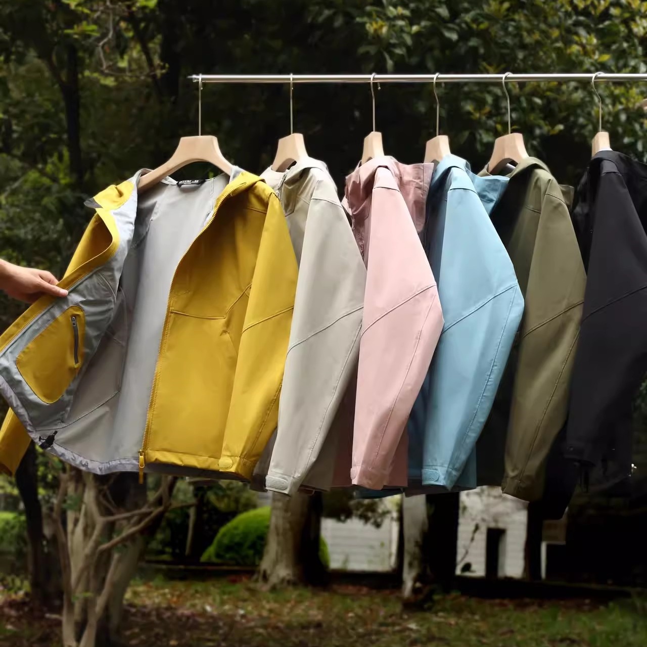 轻量防风防水软壳冲锋衣户外夹克