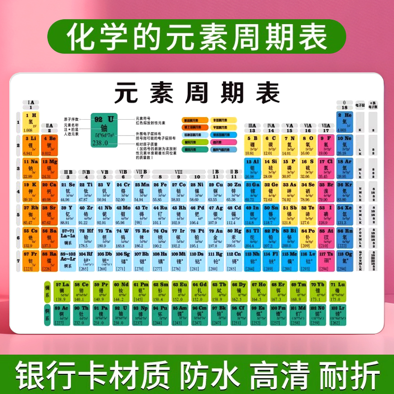 初中知识卡片大全加厚防水撕不烂