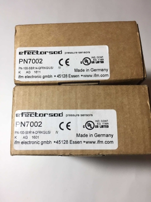 全新易福门PN7002压力传感器 原装现货PN-100-SBR14-QFRKG/US