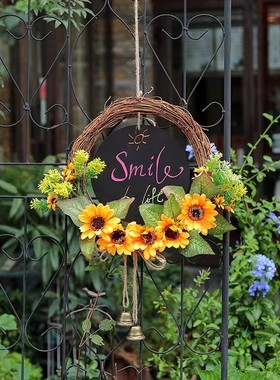 花环创意森系园区微景观布置户外