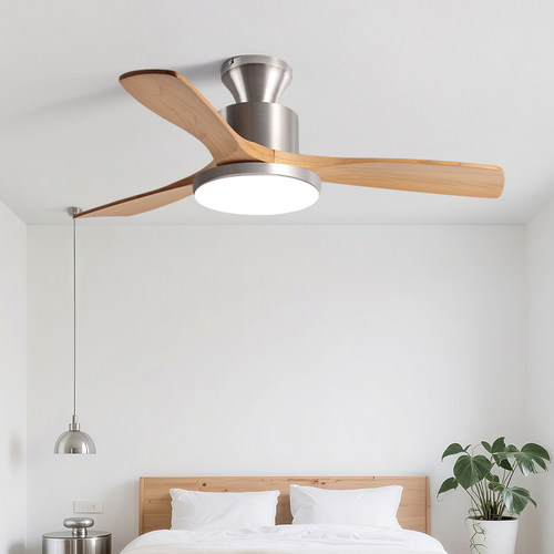 实木风扇灯餐厅家用吊扇灯