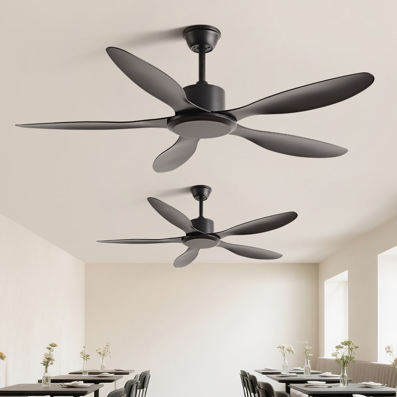 56寸大风力吊扇客厅餐厅家用简约风扇静音变频商用工业无灯电风扇