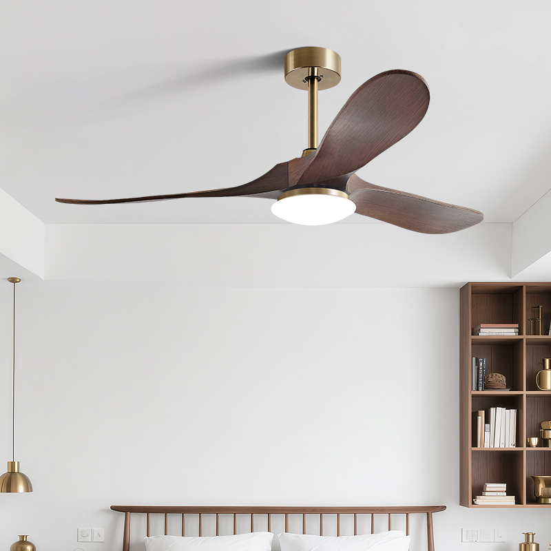 2025新款中古风扇灯餐厅吊扇灯