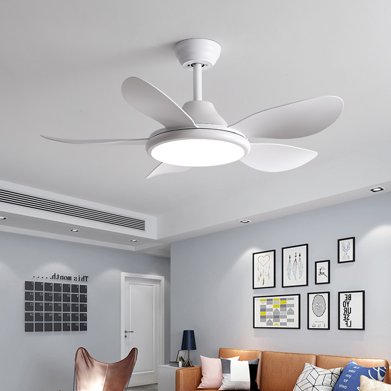 2025新款餐厅风扇灯卧室吊扇灯家用LED全光谱护眼吊灯风扇一体灯