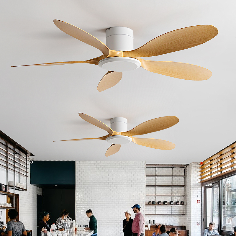 大风力复古吊扇餐厅客厅家用北欧简约无灯电风扇商用吸顶风扇吊灯