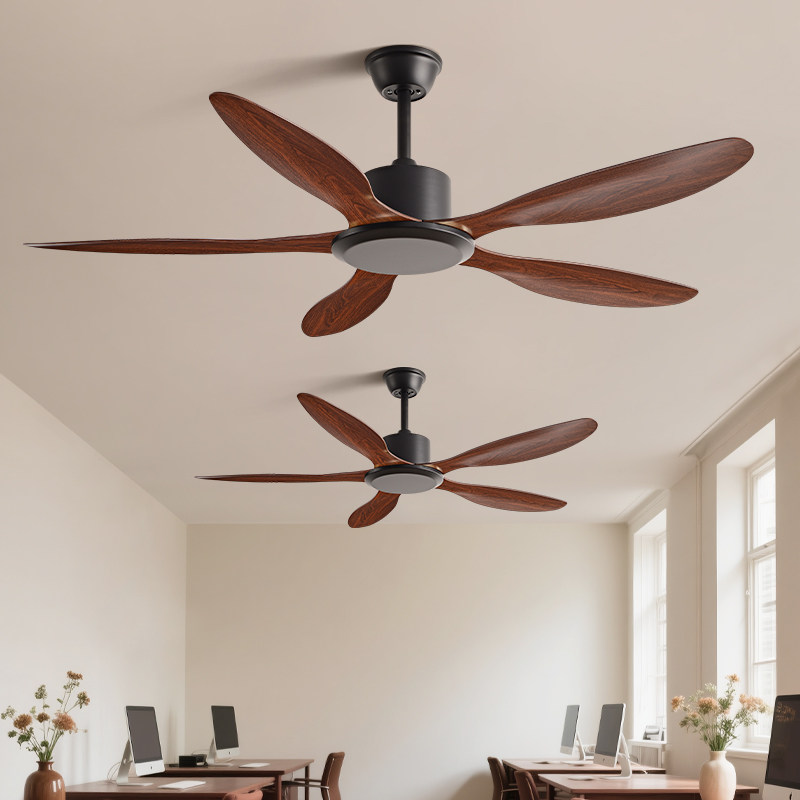 56寸大风力吊扇客厅餐厅家用简约风扇静音变频商用工业无灯电风扇