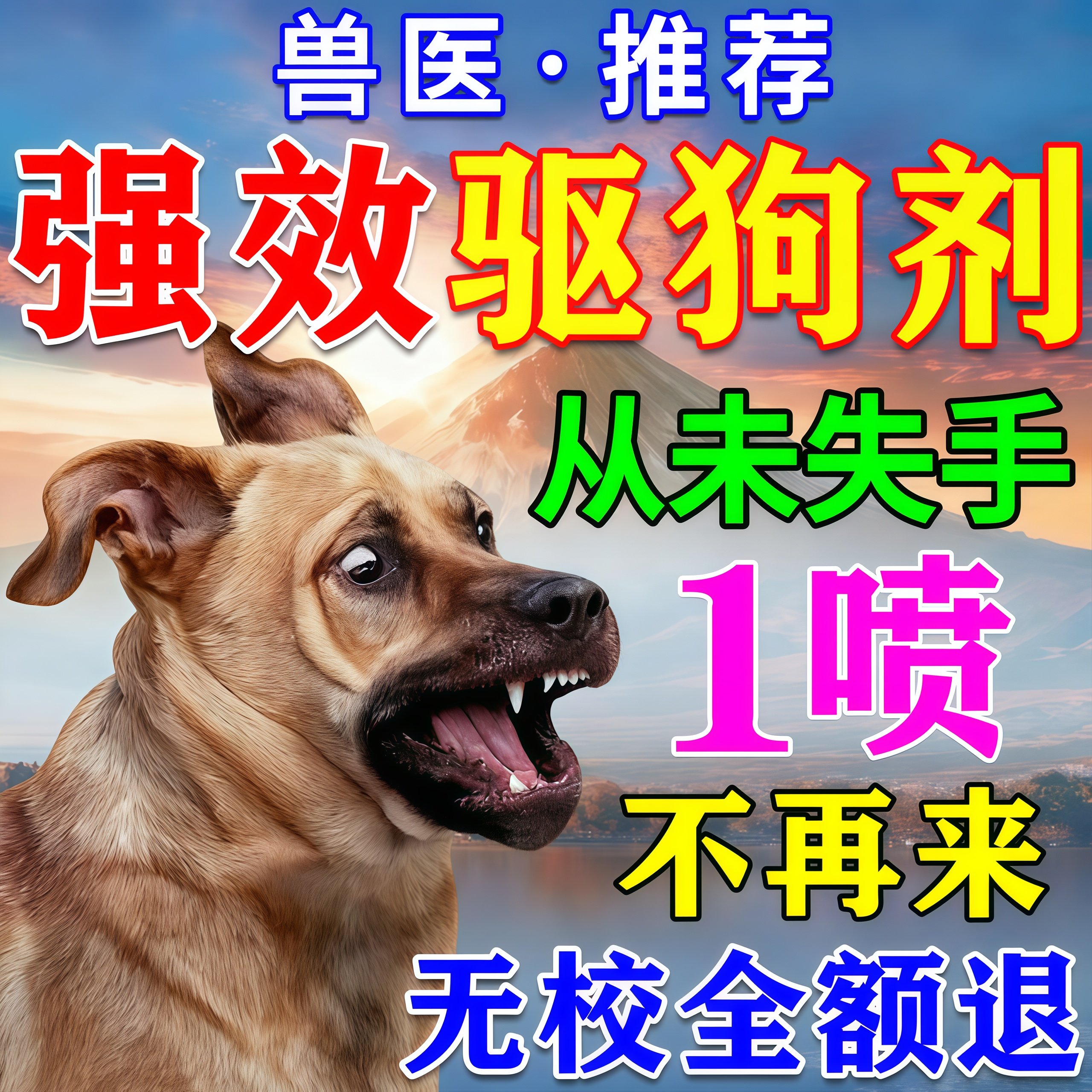 强力驱狗】防狗乱拉屎尿驱狗喷雾
