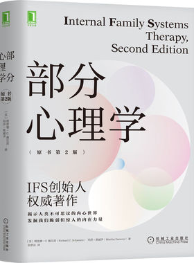 部分心理学 原书第2版 IFS心理学教材 IFS在家庭治疗 夫妻治疗和社会系统中的应用 IFS的核心概念及应用方法 心理咨询与治疗书籍