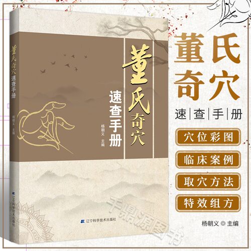 正版书籍董氏奇穴速查手册