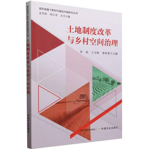土地制度改革与乡村空间治理 青年视角下新时代基层中国研究丛书 耕地宅基地城市更新征地留用地生态修复土地利用冲突议题论文