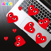 9张川久保玲行李箱贴纸个性 潮牌笔记本ipad滑板吉他水杯贴画防水