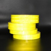 荧光黄绿反光贴条反光高亮摩托车货车车身贴交通安全柱夜间反光贴