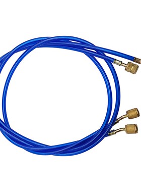 R600aR22R134蓝色透明活扣加液管空调加氟管标准1.5米公英管通用