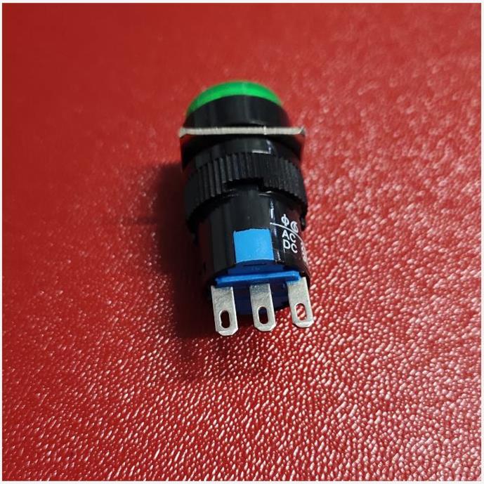 16mm孔径圆形复位按钮AB