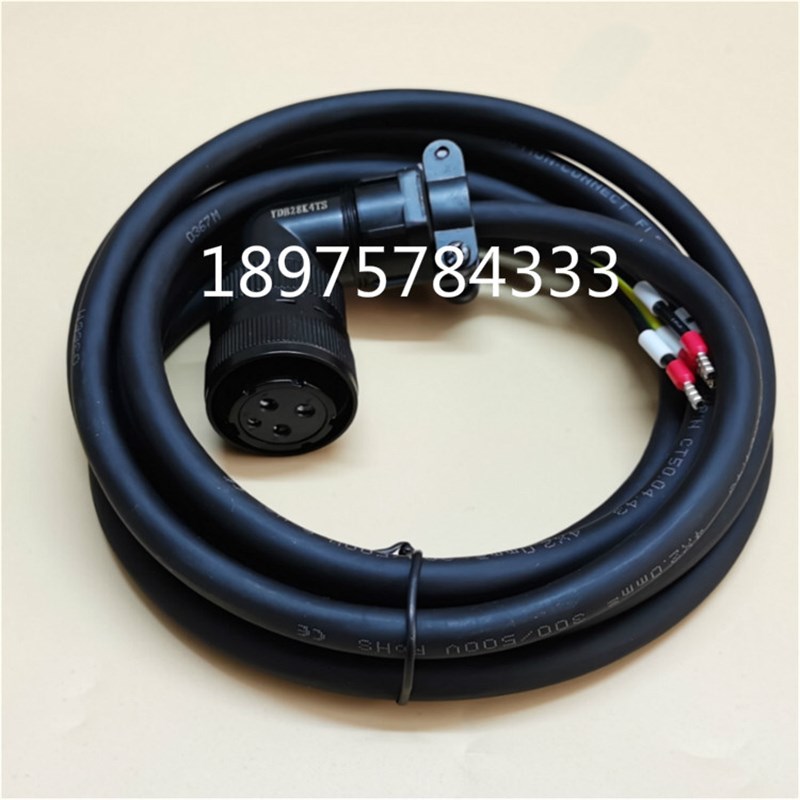 广数伺服电机动力电源线DA98A B 130SJT M100B(A2)广州数控动力线