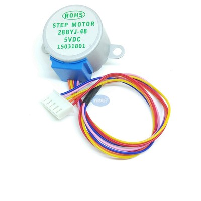 五线四相ULN2003步进电机u驱动板+5V步进电机 步进马达28BYJ48一