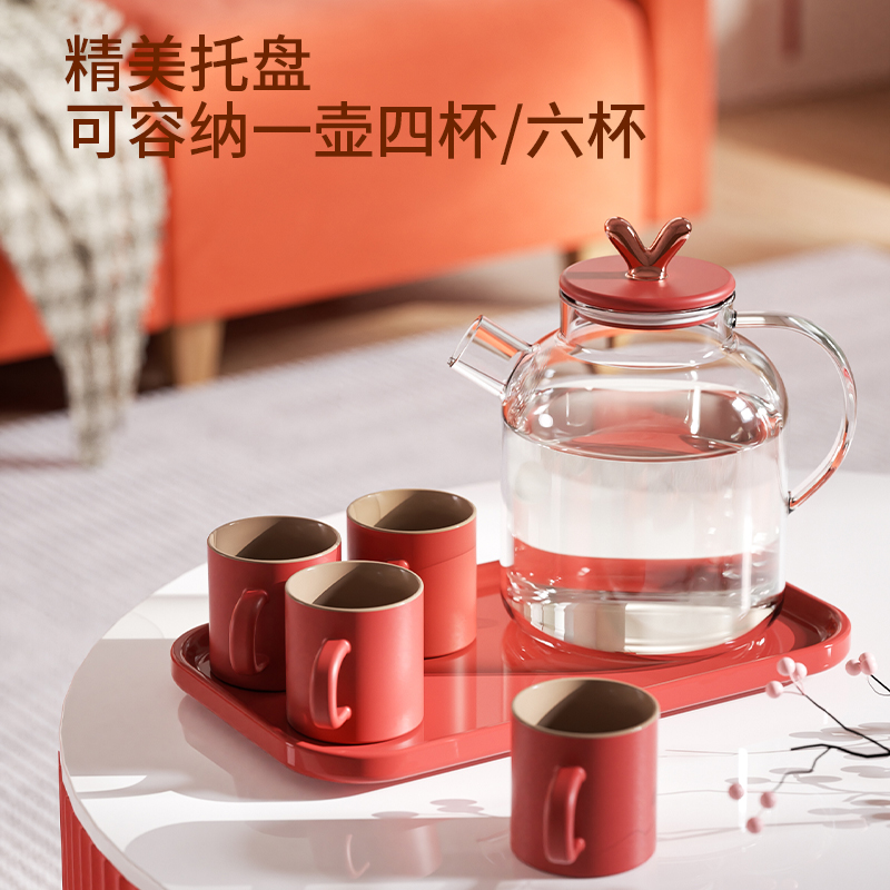 丼美陶瓷水具套装高档礼盒