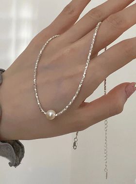 鹿妮毛衣链新款女高级设计感