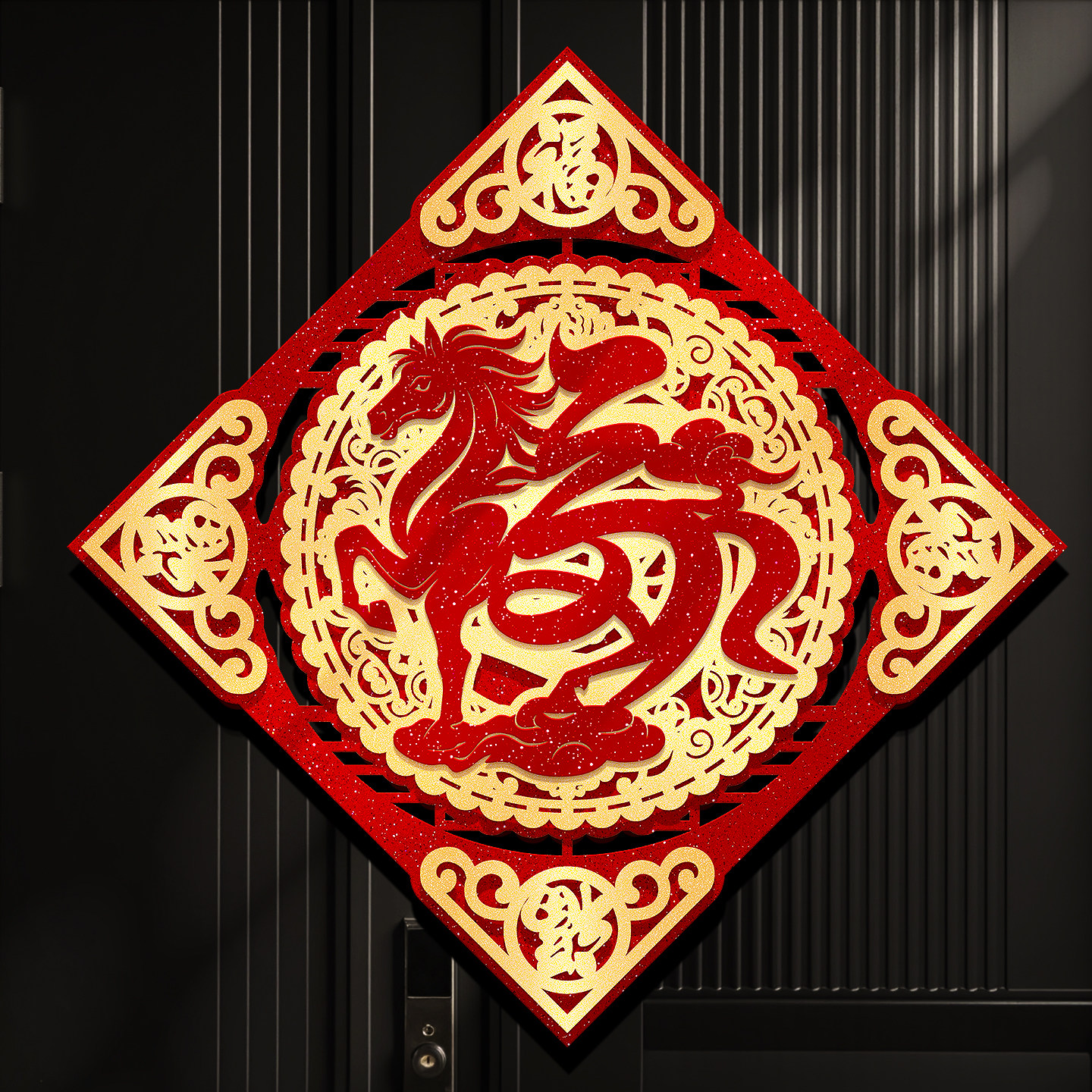 福字门贴2026马年立体绒布自粘入户门春节过年大门新年窗花帖装饰,节庆用品/礼品,福字/窗花/窗贴,淘宝优惠券,粉丝福利购,淘宝优惠卷