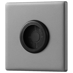 86型空白面板带出线孔插座面板遮挡盖穿线面板装饰盖板开关面板盖