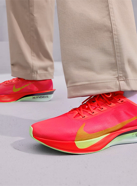 nike耐克男子ZOOMX VAPORFLY NEXT% 4运动马拉松跑步鞋HF6414-600