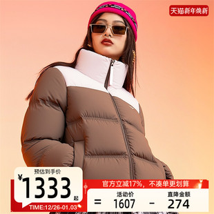 adidas阿迪达斯三叶草女运动休闲加厚面包服保暖羽绒服锐力KC2660