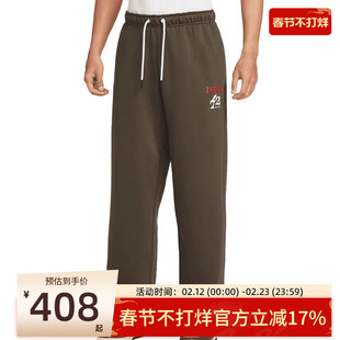 nike耐克男子CNY马年限定新年款运动休闲抓绒长裤锐力IQ3820-212