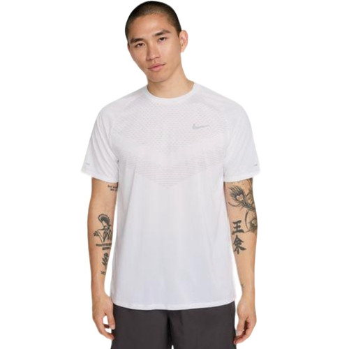 男子DRI-FIT ADV速干短袖跑步上衣新款-HV5204-100