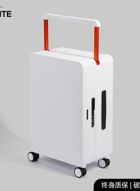 SOSITE行李箱女高颜值轻便铝框拉杆箱男PC旅行箱万向轮结实耐用