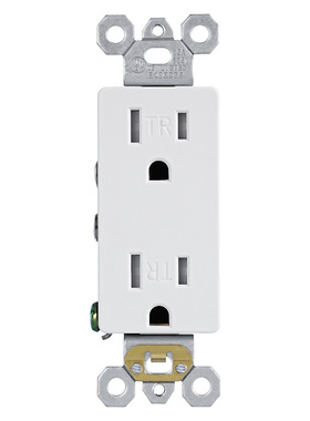 美标美式UL认证墙壁插座白色插座带TR 15A/20A 美规插座110-125V