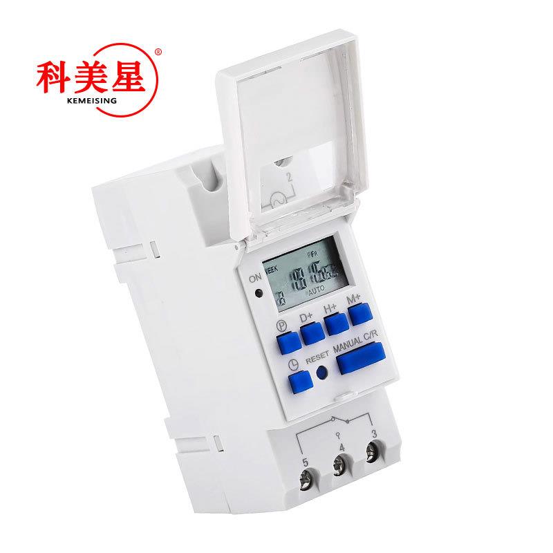THC15A小型微电脑时控开关电箱导轨式电子时间控制器定时器