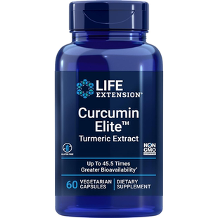 现货美国Life Extension姜黄素45倍吸收Curcumin Elite 60粒胶囊