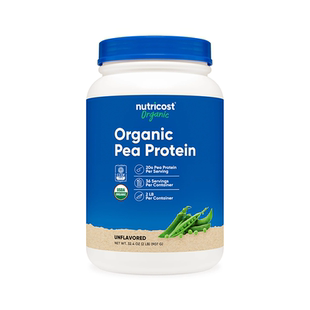 直邮Nutricost Pea Protein Isolate有机豌豆蛋白质粉 原味907克