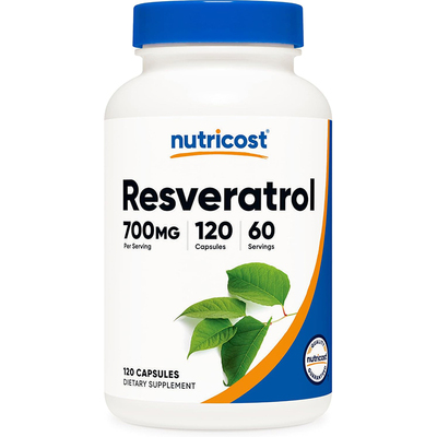 美国直邮Nutricost白藜芦醇胶囊