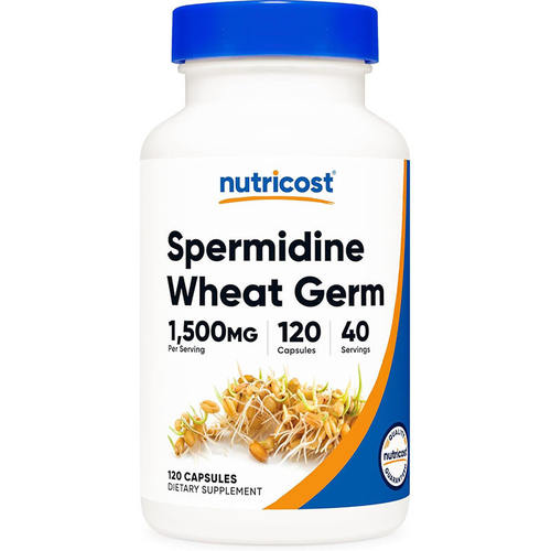 现货美国nutricost Spermidine Wheat Germ小麦胚芽亚精胺胶囊