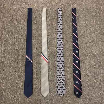 羊毛休闲丝绸格纹元素领带