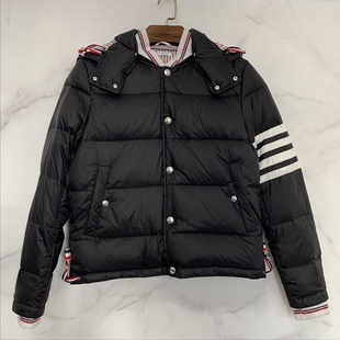 剪裁连帽羽绒服 25FW BACK四条杠修身 TAYLOR 可拆卸 秋冬力作