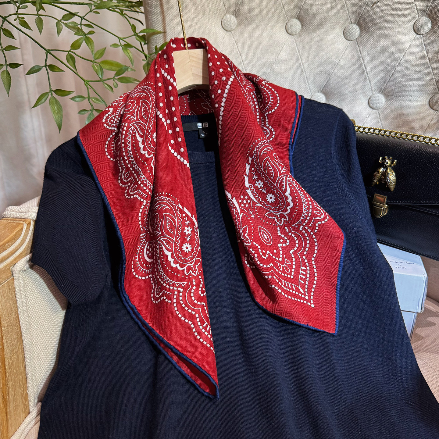 桑蚕丝羊毛混纺丝巾女2025新款中方巾红色高档围巾秋冬百搭小领巾,服饰配件/皮带/帽子/围巾,围巾/丝巾/披肩,淘宝优惠券,粉丝福利购,淘宝优惠卷