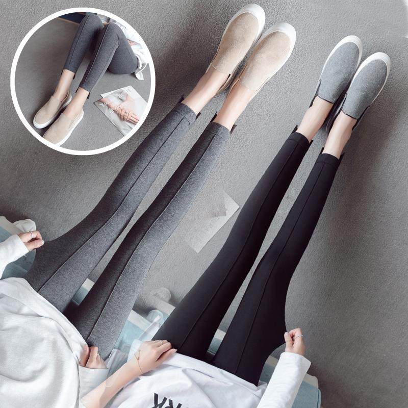 春夏季孕妇打底裤春秋孕妇裤裤子外穿九分裤孕妇托腹裤安全裤潮妈