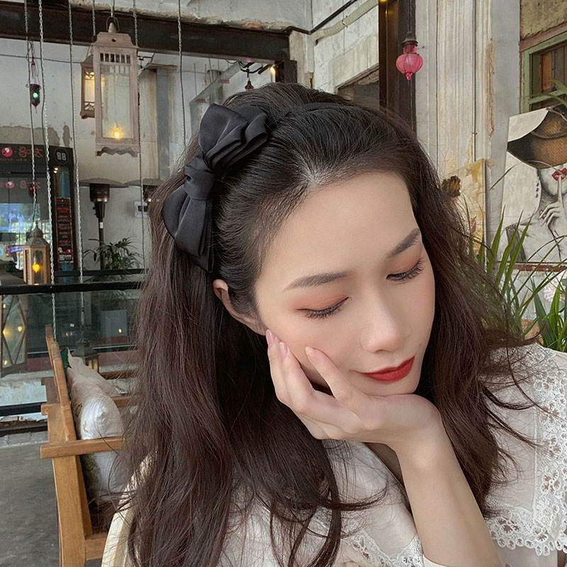 蝴蝶结发箍刘海百搭发卡头箍