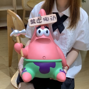 动漫海绵宝宝派大星大号公仔手办
