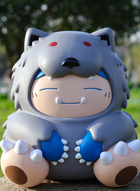 现货卡比兽变装狼口袋妖怪精灵宝可梦杰尼龟小火龙妙蛙手办变皮