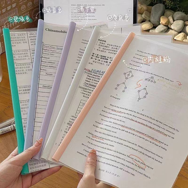 抽杆夹a4资料夹拉杆夹横版