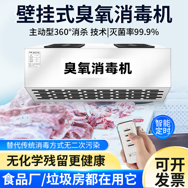 壁挂式臭氧发生器消毒机垃圾房工业厂房除臭杀菌消毒净化车间
