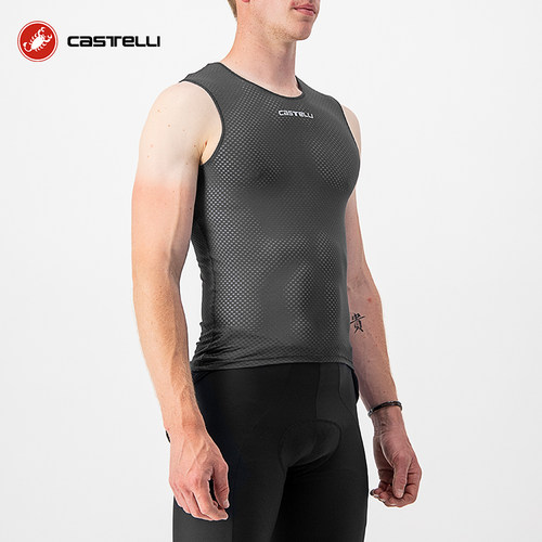 蝎子castelli3D网格打底背心